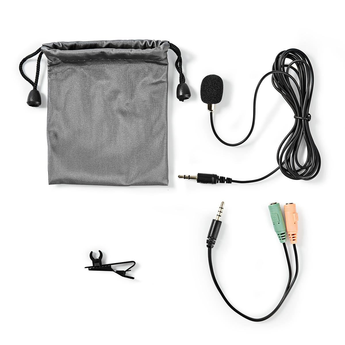 Nedis Microphone | Used for: Desktop / Notebook / Smartphone / Tablet | Wired | 1x 3.5 mm