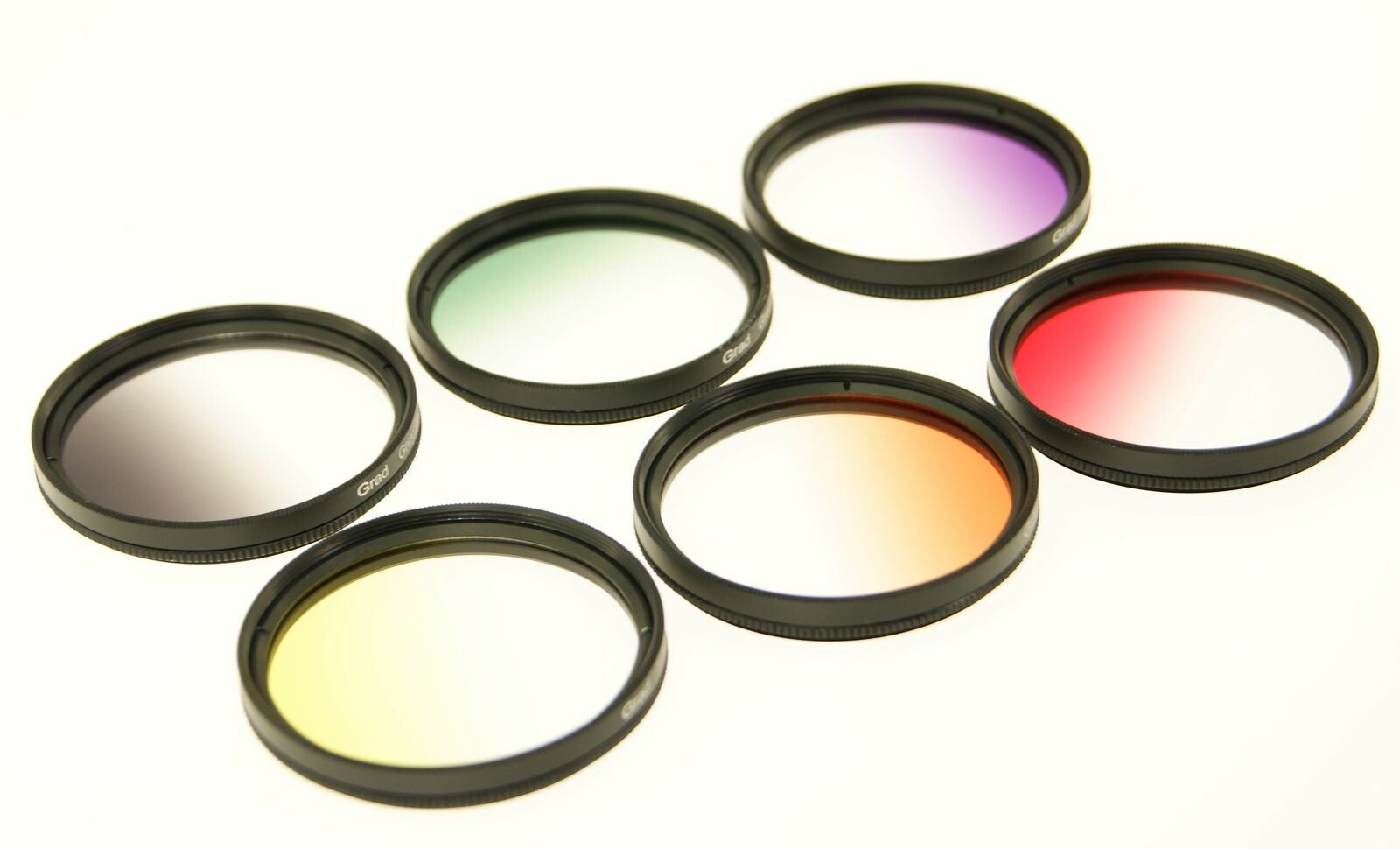 Ex-Pro 52mm Graduated Colour Filter Set 6 Piece Filter Kit with Case