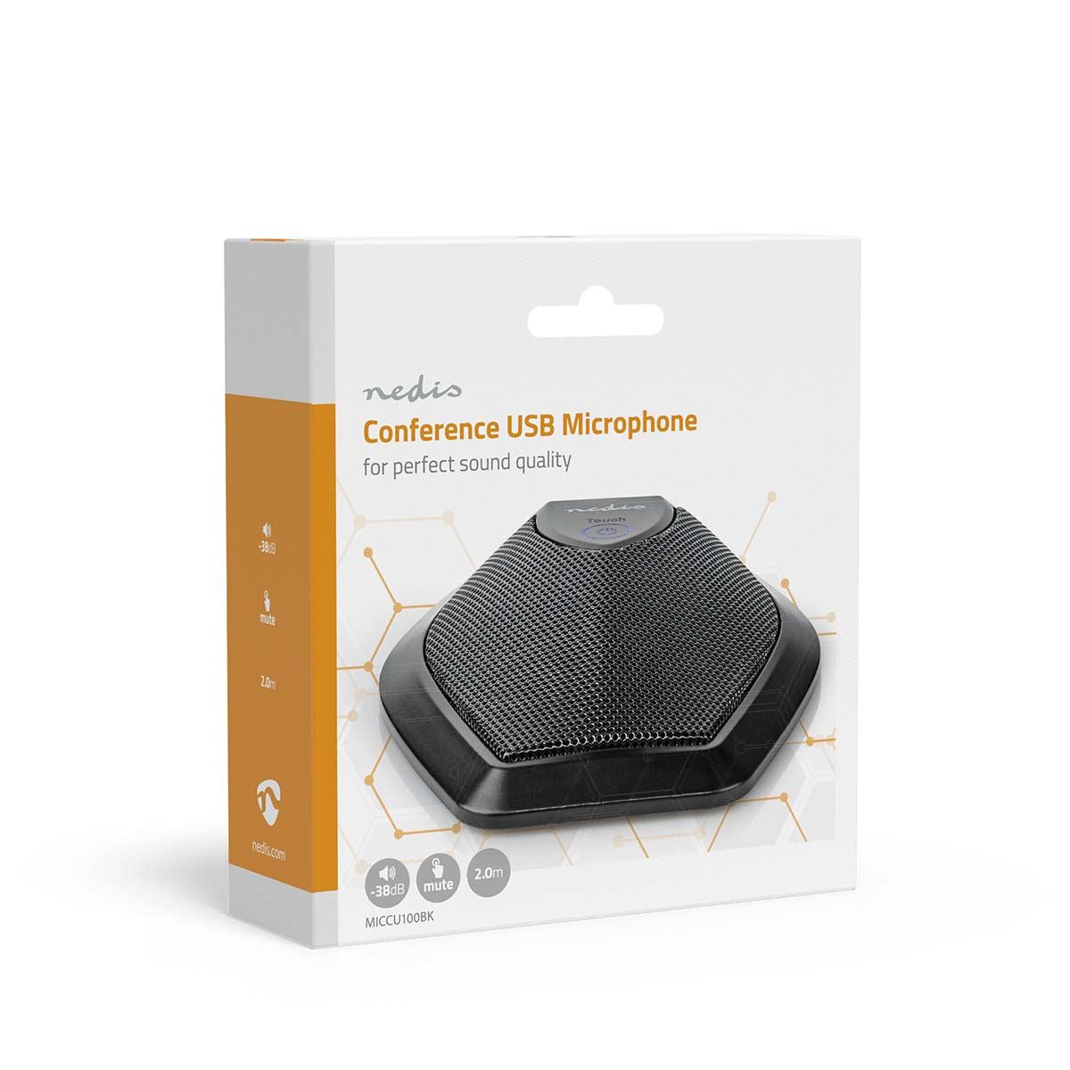 Nedis Microphone | Used for: Desktop / Notebook | Wired | 1x USB