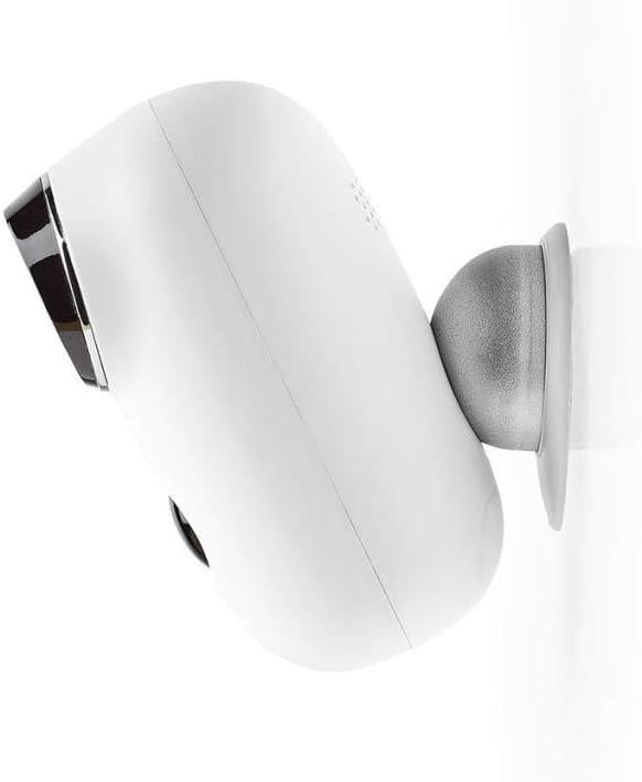 Nedis Smartlife Rechargeable IP Camera with mount | IP65 | Outdoor | PIR Motion Sensor | White