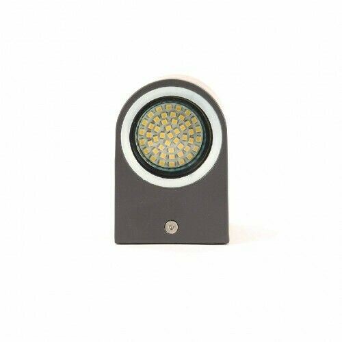 Ranex LED Grey Steel Outdoor Door Entrance Way Wall Down Light