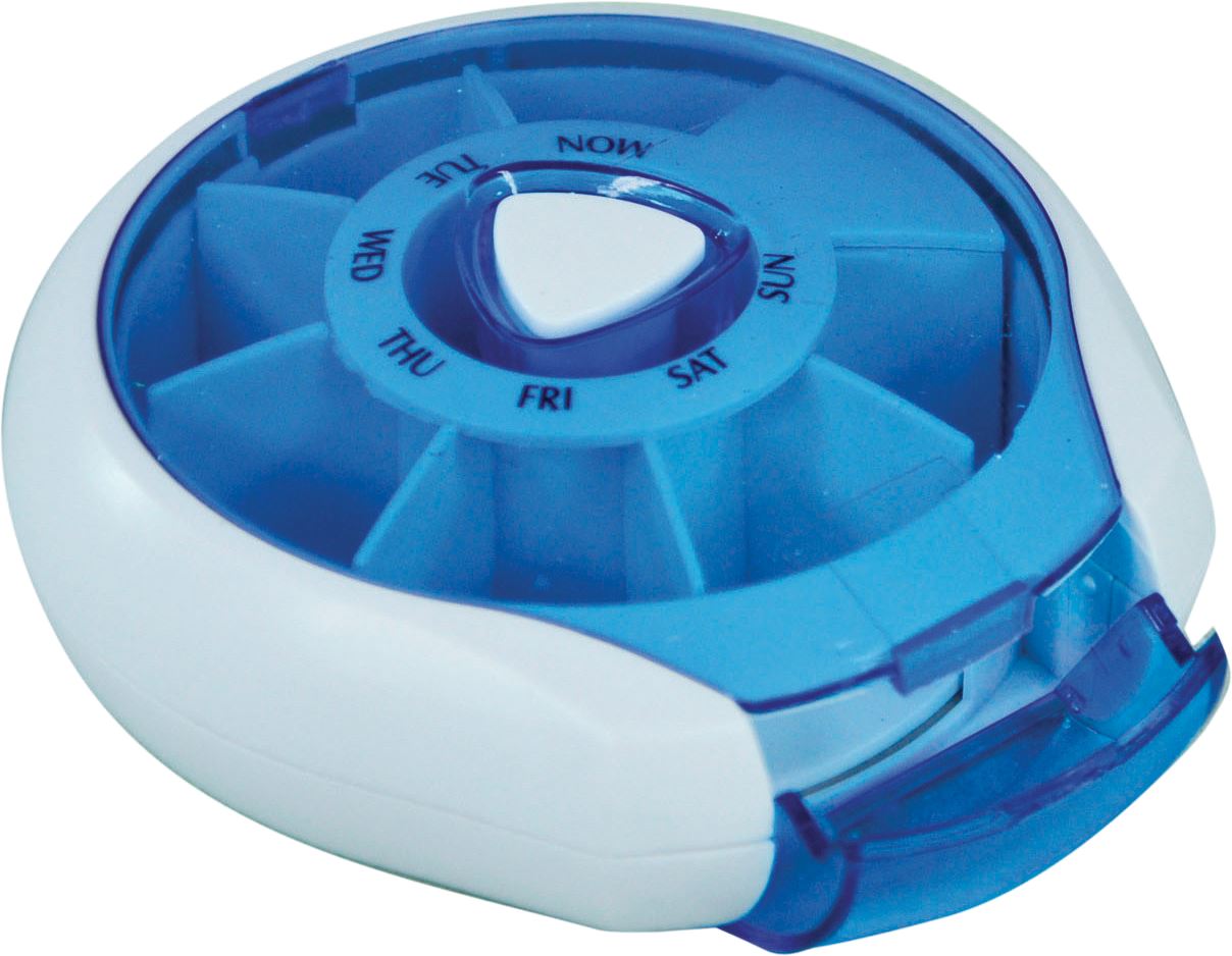 7 Day Pill Dispenser, Tablet Box Organiser 1 Compartment per Day for those who take many Tablets on a Daily Basis Easy Medication Organisation Easy to Open Perfect for Travel