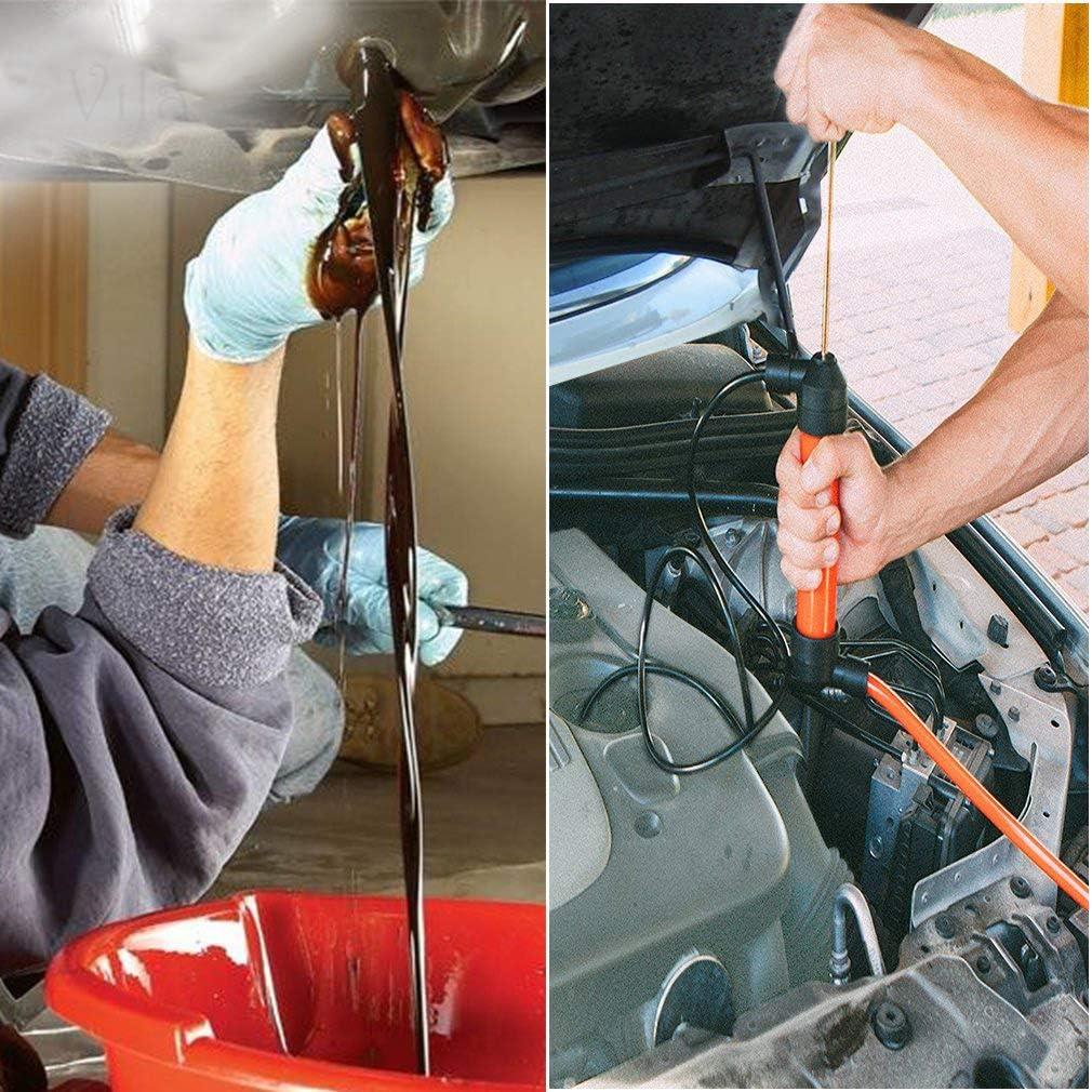 Hand Transfer Siphon Syphon & Air Pump Fuel Oil Water Liquid Fluid Extractor Kit