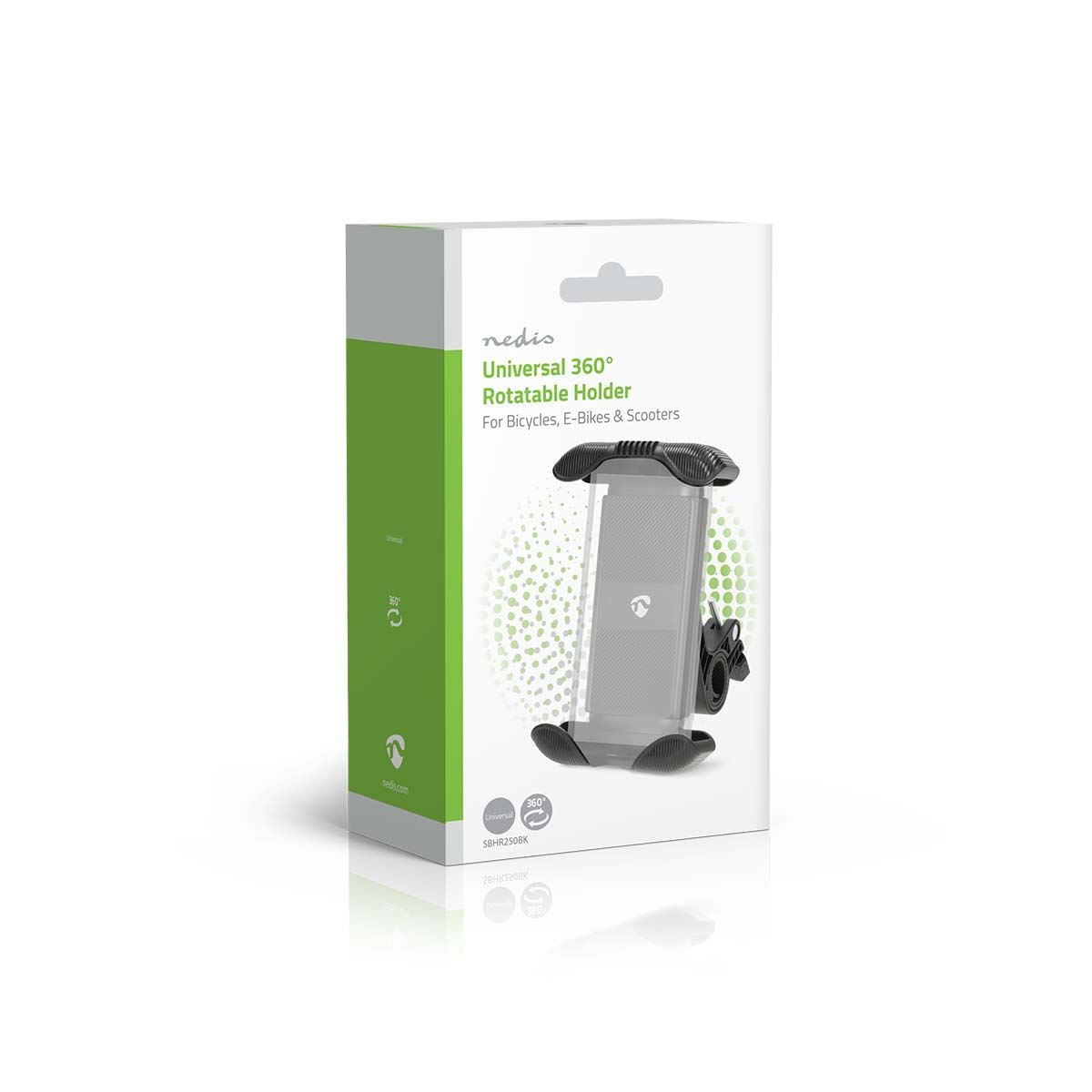 Nedis Smartphone Bicycle Bike Mount | Universal | Full Motion | Adjustable