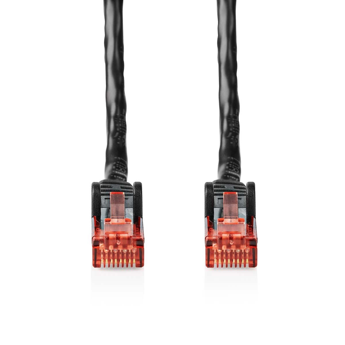 Nedis CAT6 Network Cable | RJ45 Male | RJ45 Male | U/UTP | 20.0 m | Outdoor | Round | PE | Black | Label