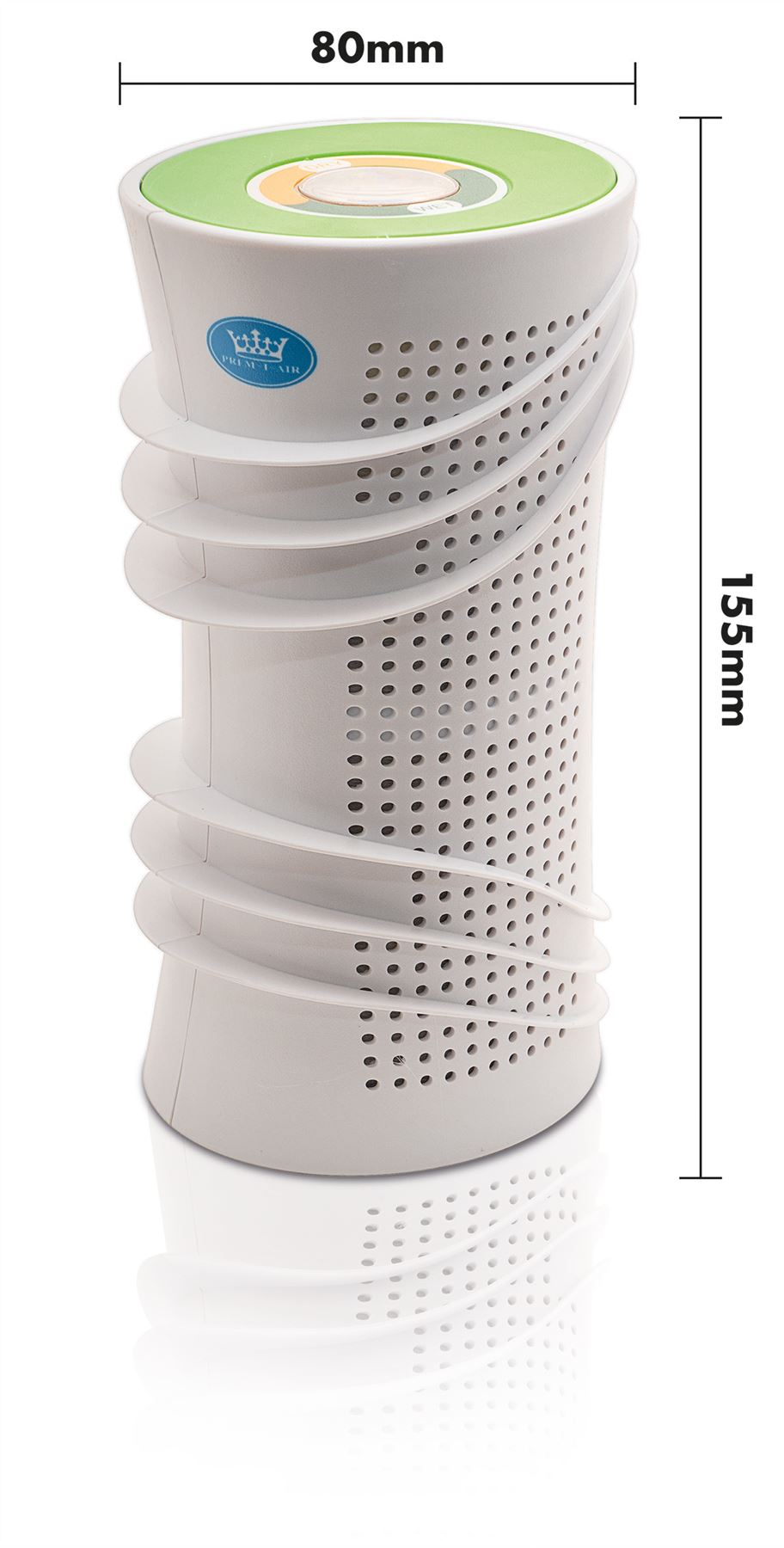 Prem-I-Air Twin Pack Cordless Rechargeable Dehumidifier for Absorbing Moisture Inc Shoe Dryer