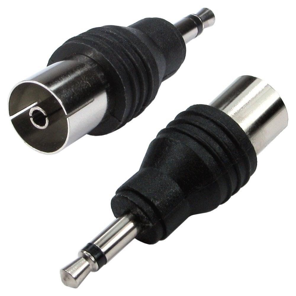 Ex-Pro 3.5mm Mono Male to Coaxial Female Adapter