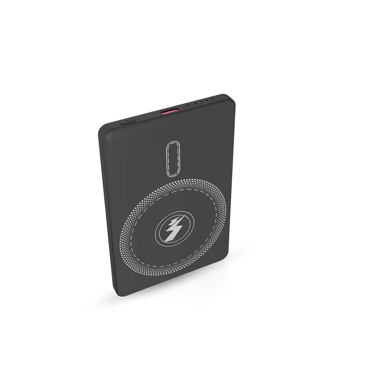 Nedis Magnetic Wireless Powerbank 5000 mAh | 1.67 / 2.22 / 3.0 A | Output connection: 1x USB-C™ | Input connection: 1x USB-C™ | PD3.0 20W | Lithium-Polymer