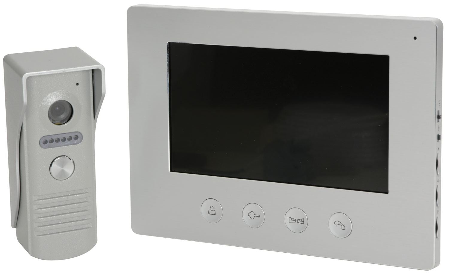 Mercury 7" Colour LCD Monitor & Camera Intercom Wired Door Entry System