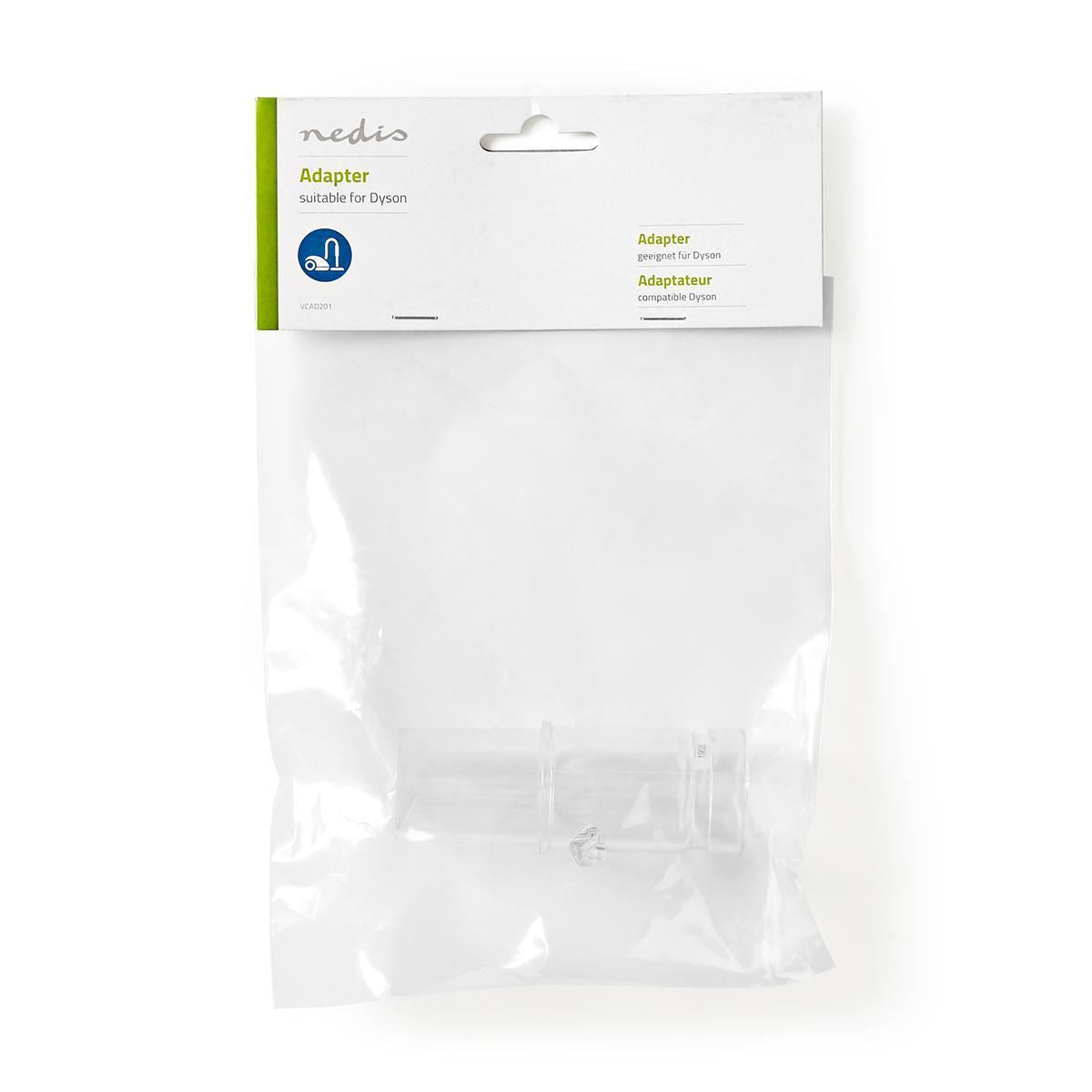 Nedis Vacuum Cleaner Adapter | 32 mm | Suitable for: Dyson | Transparent | Plastic