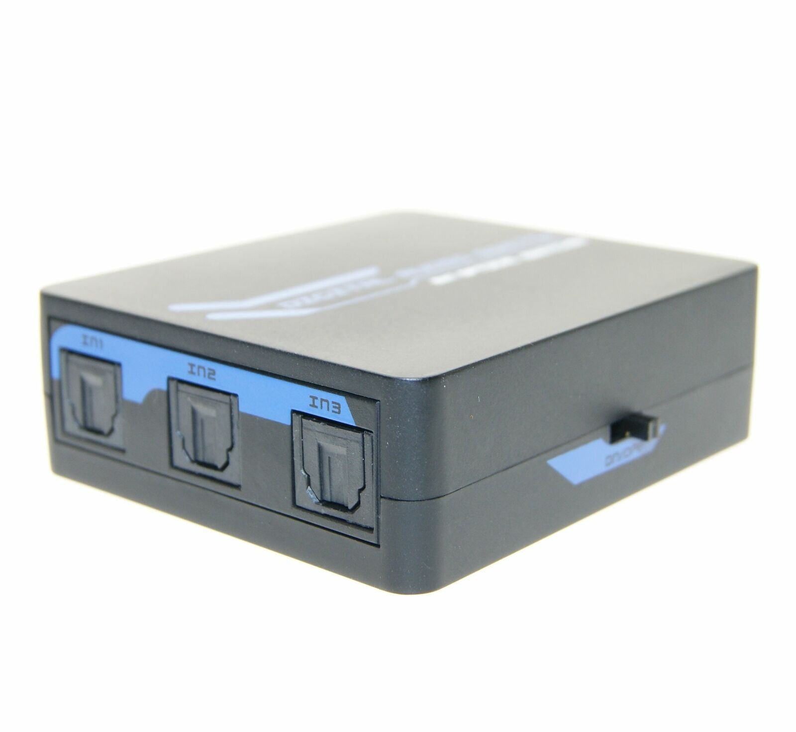 Ex-Pro AV-Pro 3 Way TosLink Digital Optical Audio Switch with Remote