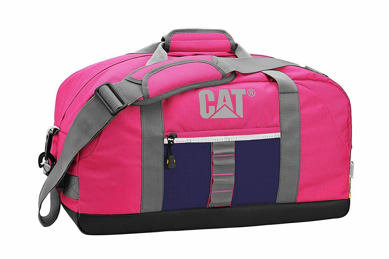 CAT Caterpilla Urban 32L Girls Ladies Duffel Sports Training Gym Bag Holdall - Pink