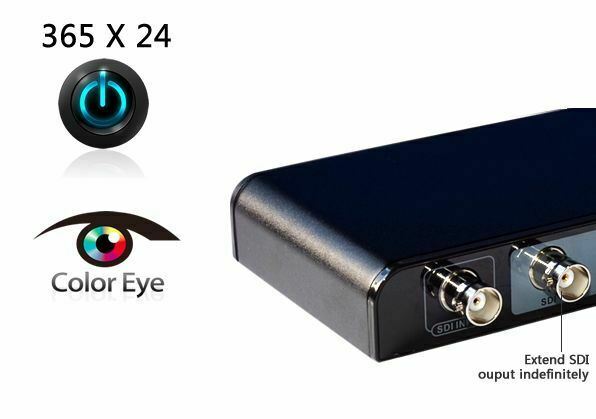 Ex-Pro AV-Pro SDI to HDMI Converter - Convert/Extend SDI to HDMI & SDI Extended [With Upscaler]