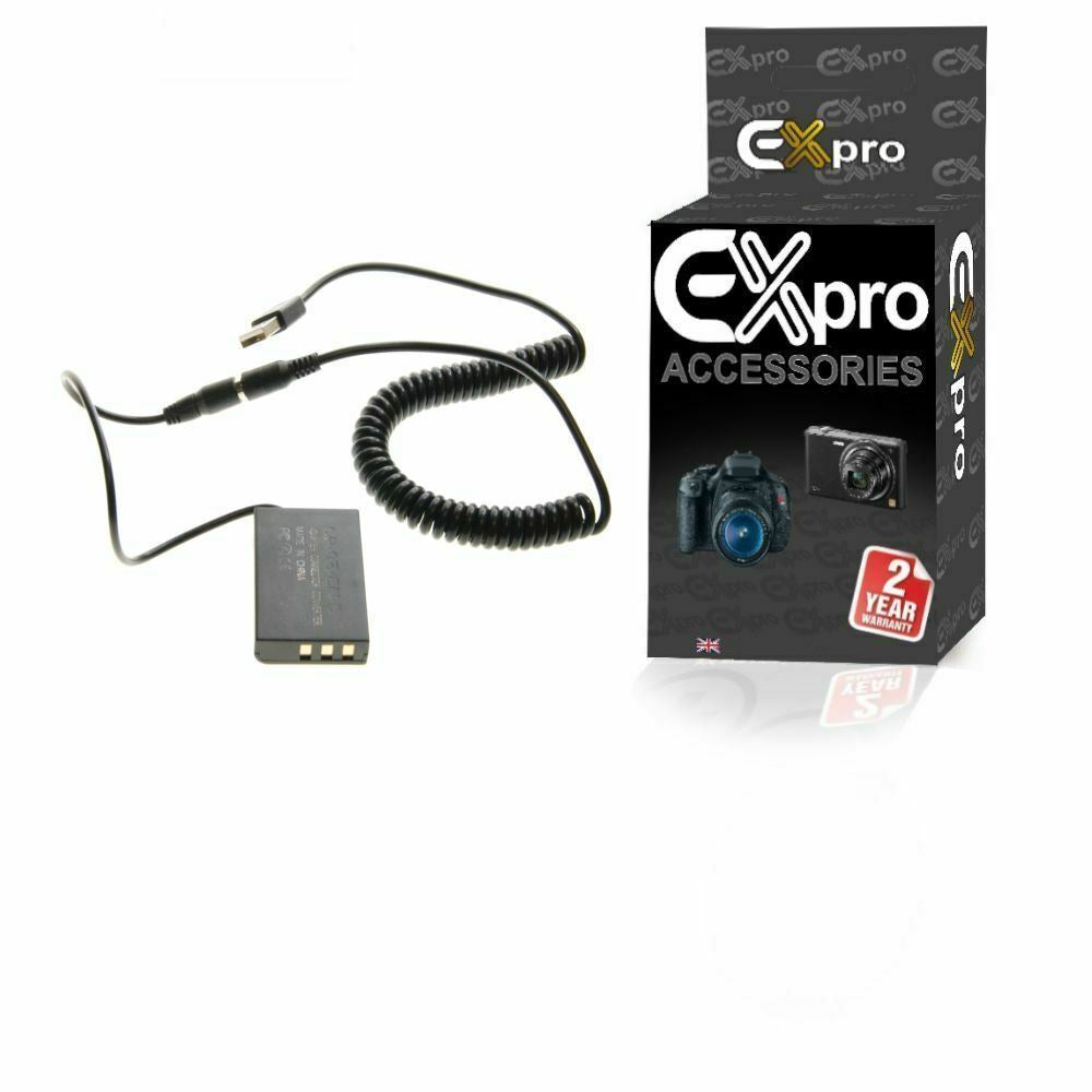 Ex-Pro Fuji CP-95 NP-95 Coupler Cable for Ex-Pro Rechargeable Battery Power System for Fuji Finepix