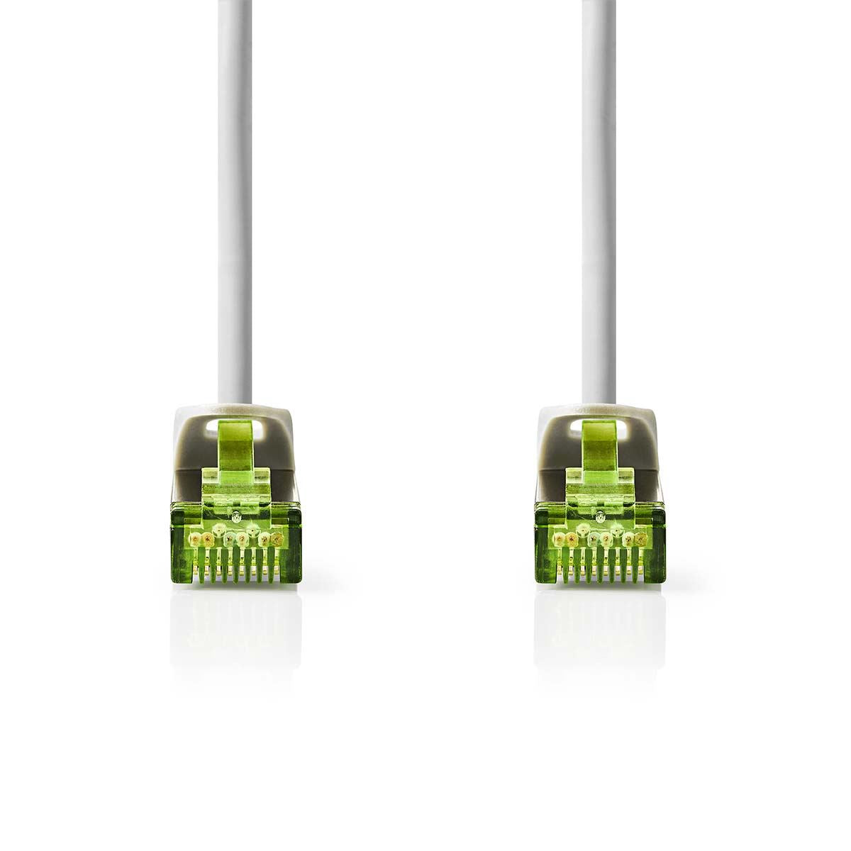 Nedis CAT7 Network Cable | S/FTP | RJ45 Male | RJ45 Male | 1.00 m | Snagless | Round | LSZH | Grey | Box