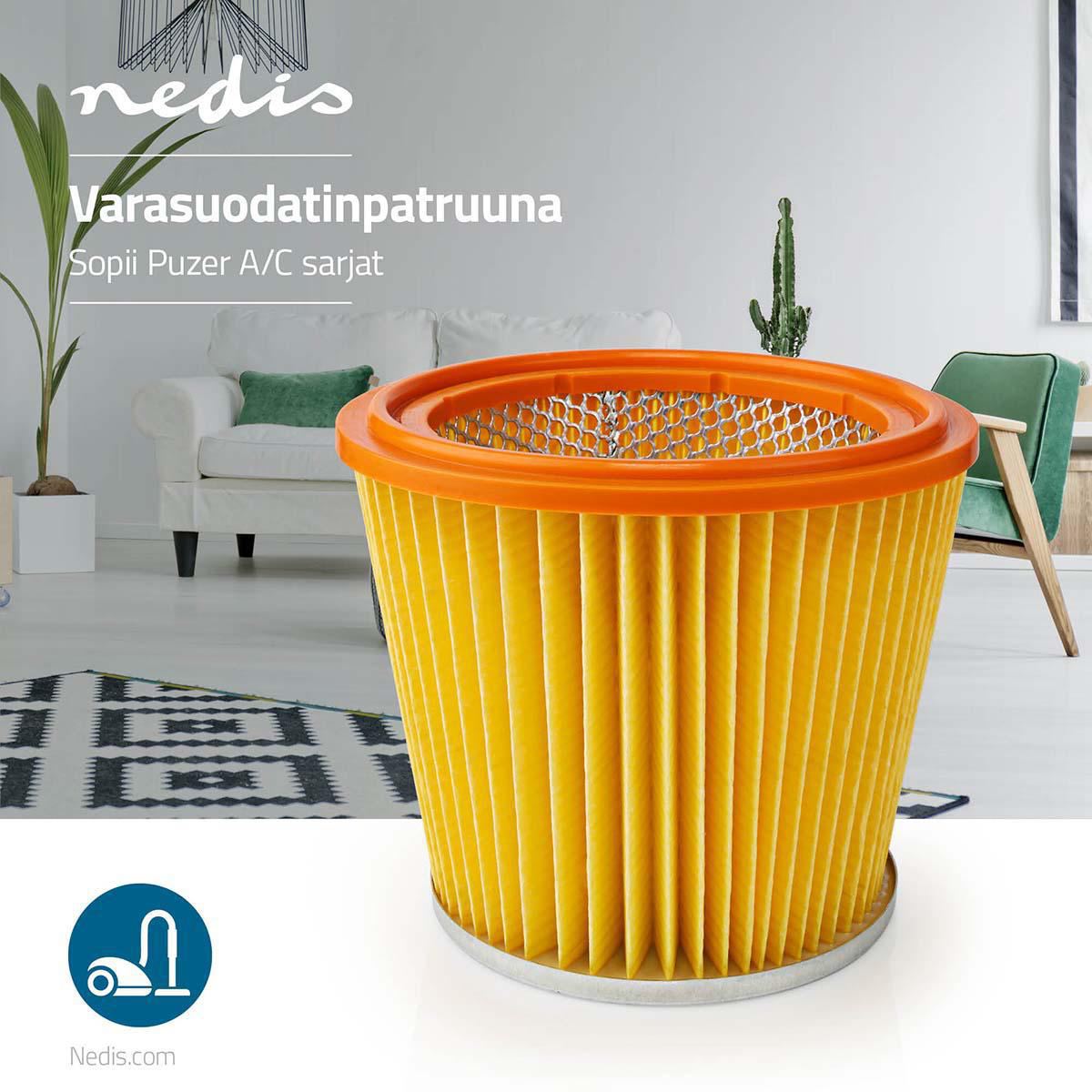 Nedis Vacuum Cleaner Cartridge Filter | Puzer | Cartridge Filter
