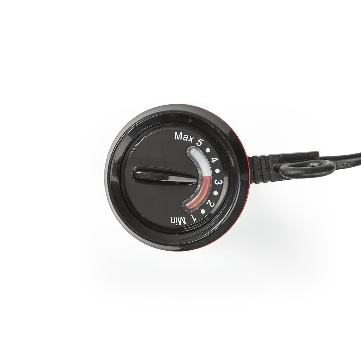 Nedis 3 in 1 Hand Blender, 800W Mini Chopper Food Processor, Immersion Blender and Electric Whisk, with 500ml Chopper Bowl and 900ml Beaker - Silver/Black