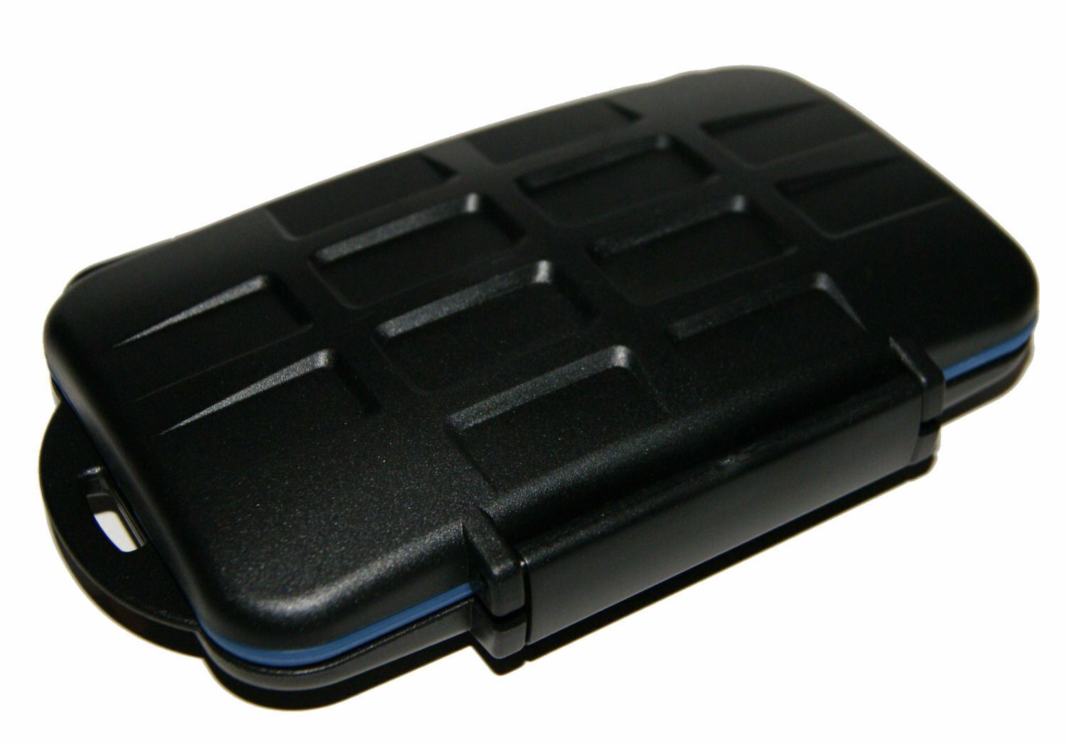 Ex-Pro Tough-Store Waterproof Memory Card Case for SD SDHC SDXC & CF Cards, Holds 8 SD + 4 Compact Flash, Shockproof Anti-Static Storage