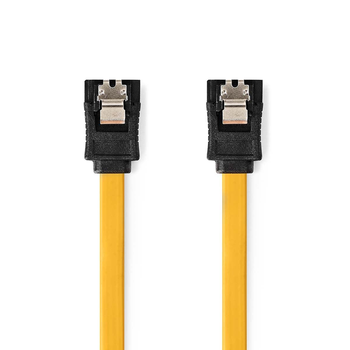 Nedis SATA Cable | 6 Gbps | SATA 7-Pin Female | SATA 7-Pin Female | Nickel Plated | 0.50 m | Flat | PVC | Yellow