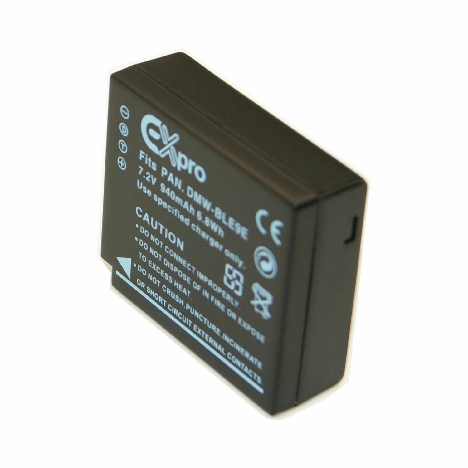 Ex-Pro Panasonic DMW-BLE9 DMW-BLE9E DMW-BLE9PP Panasonic Li-on Digital Camera Battery