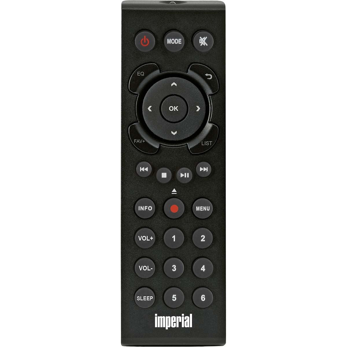 Imperial DABMAN i560 CD All-in-one HiFi System with Amplifier and CD Player DAB+ / FM / Internet / Bluetooth Black