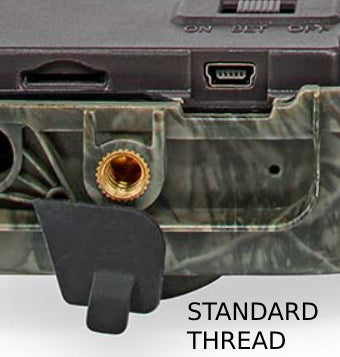 Nedis Wildlife/ Surveillance Camera Mount | Steel | Black