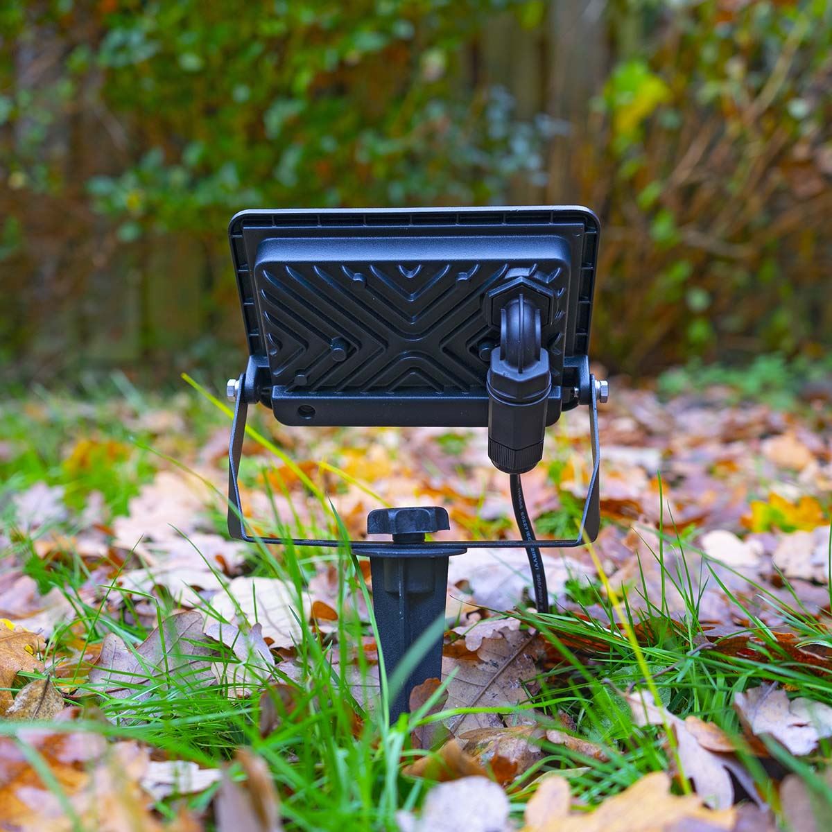 Nedis Outdoor Ground Spike for Floodlight Mouting | 2 pcs | Aluminium | Black