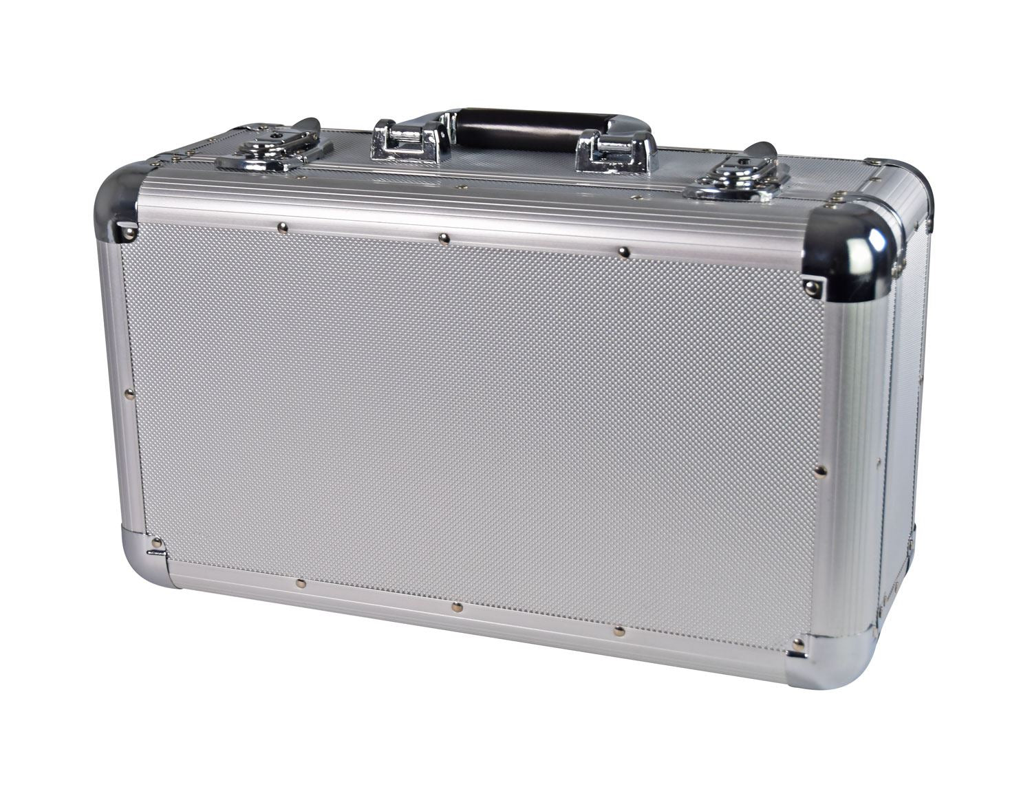 Citronic  Aluminium CD Flight Storage Lockable Case - Holds 60 Disc Travel Music DJ