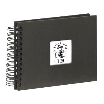 Hama Fine Art Spiralbound Photo Album, 24 x 17 cm, 50 , Black