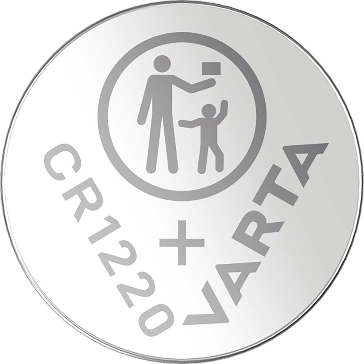 Varta CR1220 Lithium Button Cell Battery 3 V 1-Blister