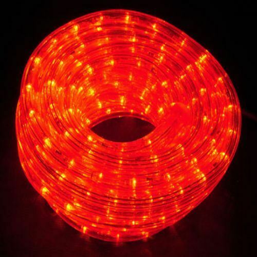 Ex-Pro 12m Static Super Bright Red Rope Light Indoor or Outdoor