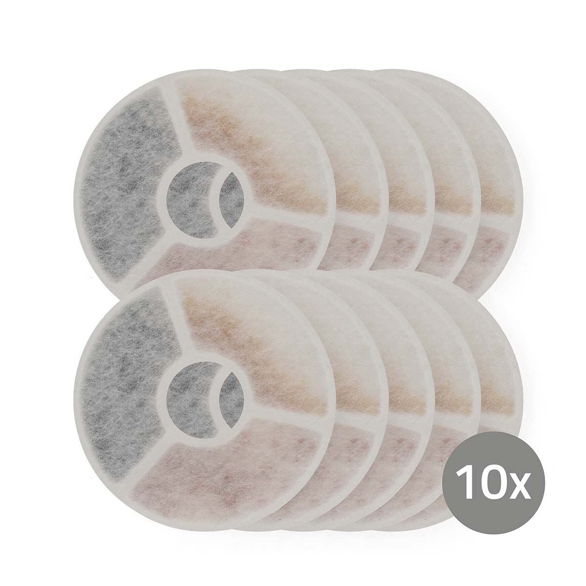 Nedis Water Filters | Pets / Water Fountain | 10 pcs | For PETWF20CWT, PETWF20CGY and PETWF21WT