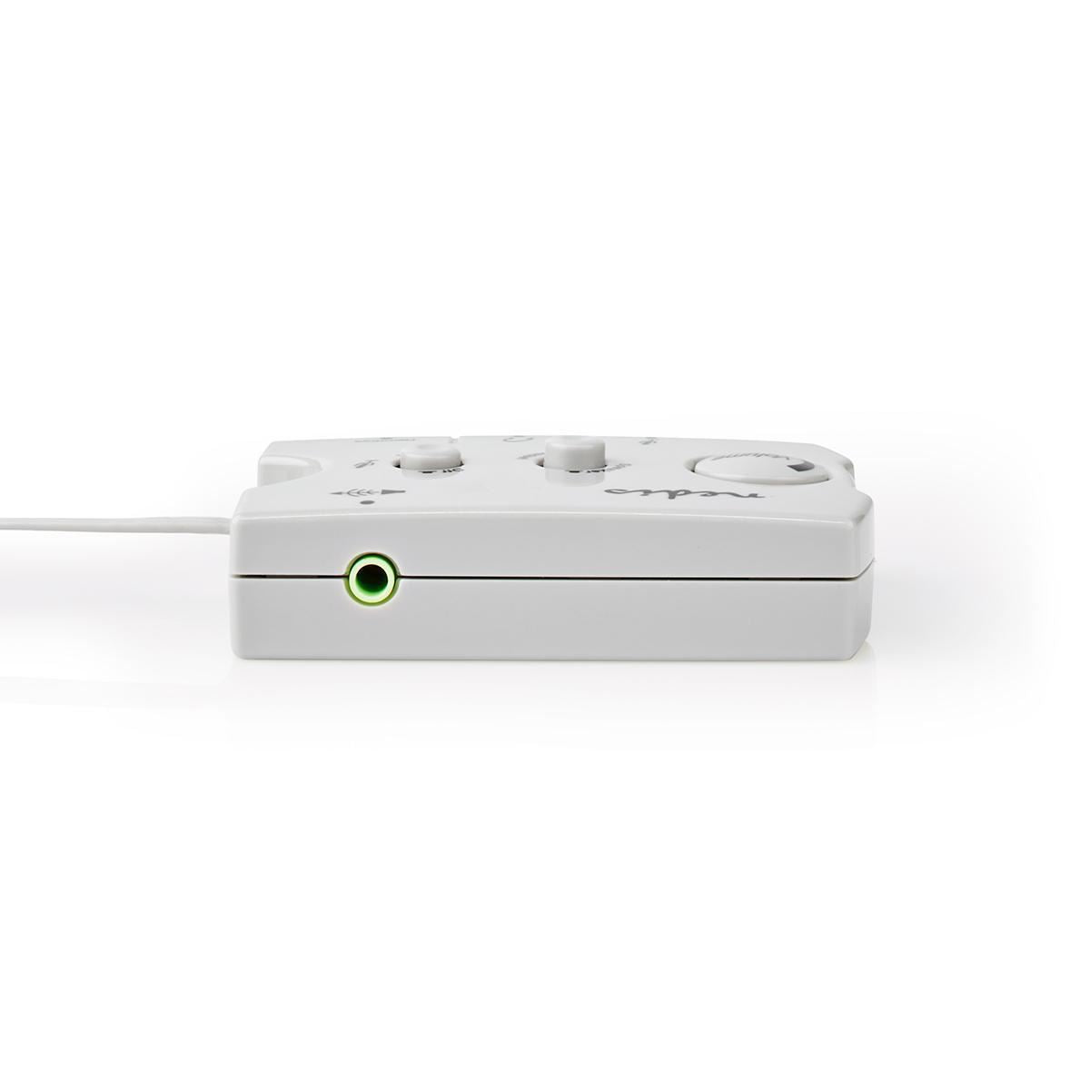 Nedis Audio Switch | Connection input: 2x 3.5 mm Male | Connection output: 3x 3.5 mm Female + 2.5 mm Female | Function control: Manual | Number of buttons: 3