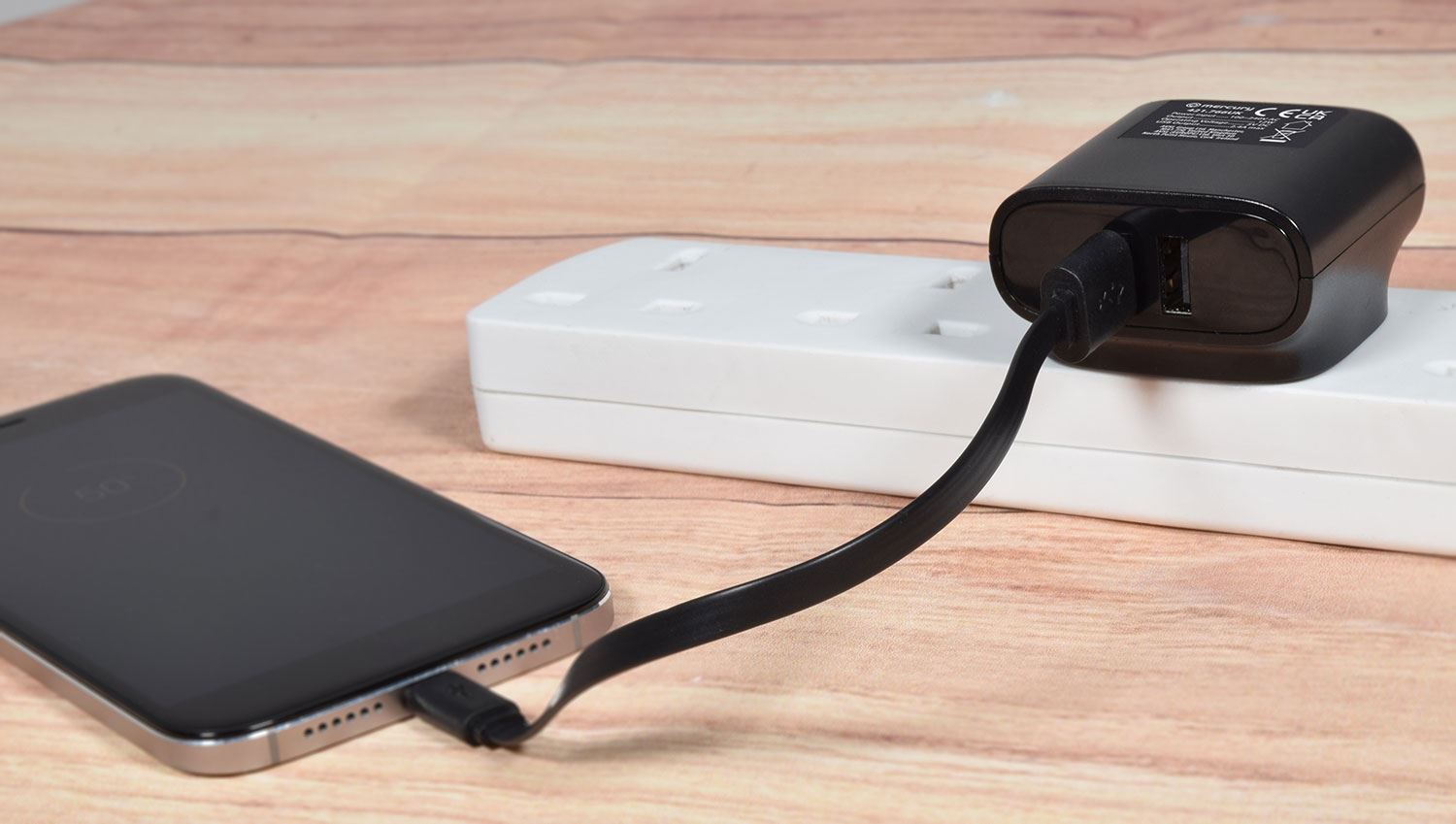 Mercury Dual USB UK Mains Charger 2.4A Perfect for Smartphones, Tablets & Other USB Devices