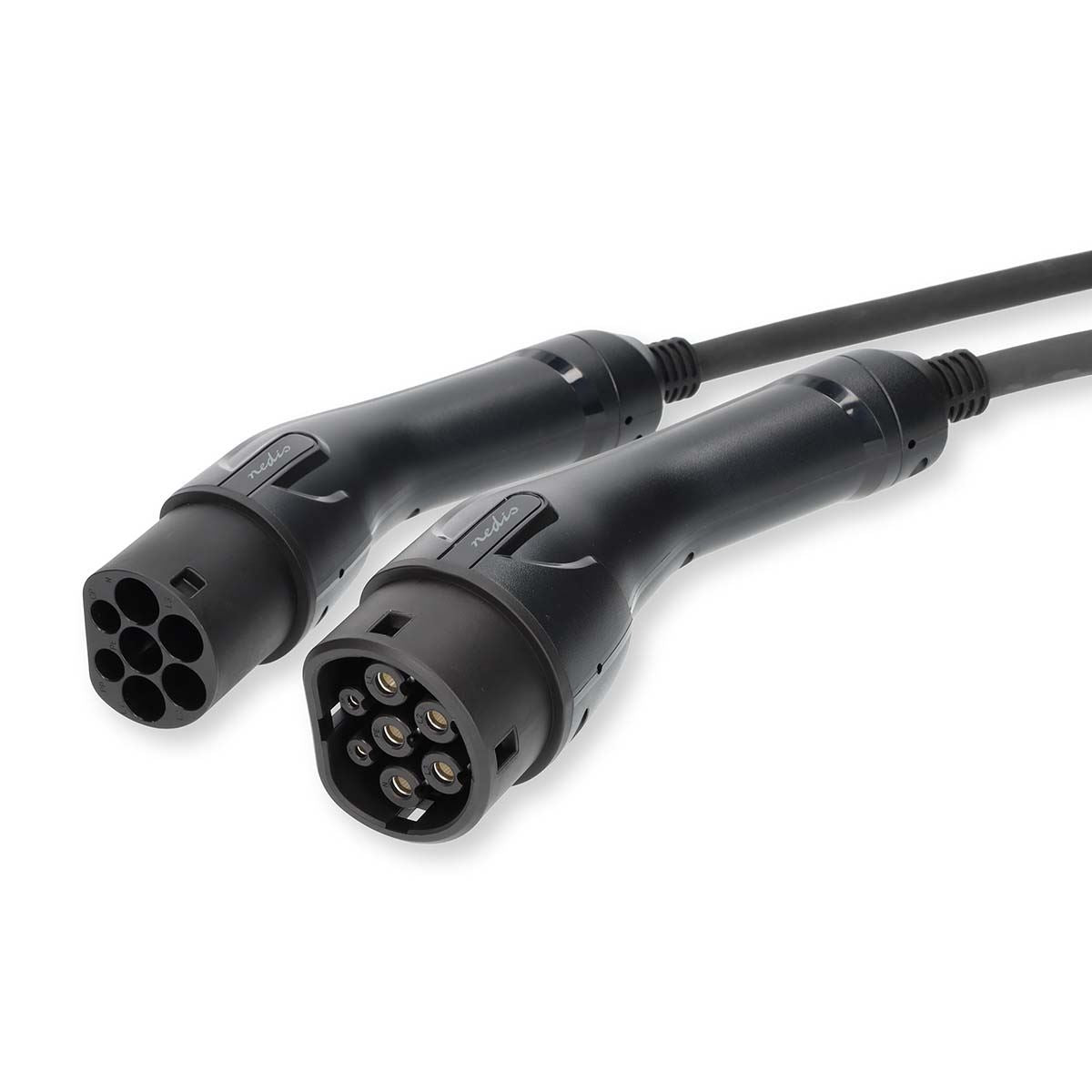 Nedis Electric Vehicle Cable | Cable Type 2 | 32 A | 22000 W | 3-Phases | 5.00 m | Black