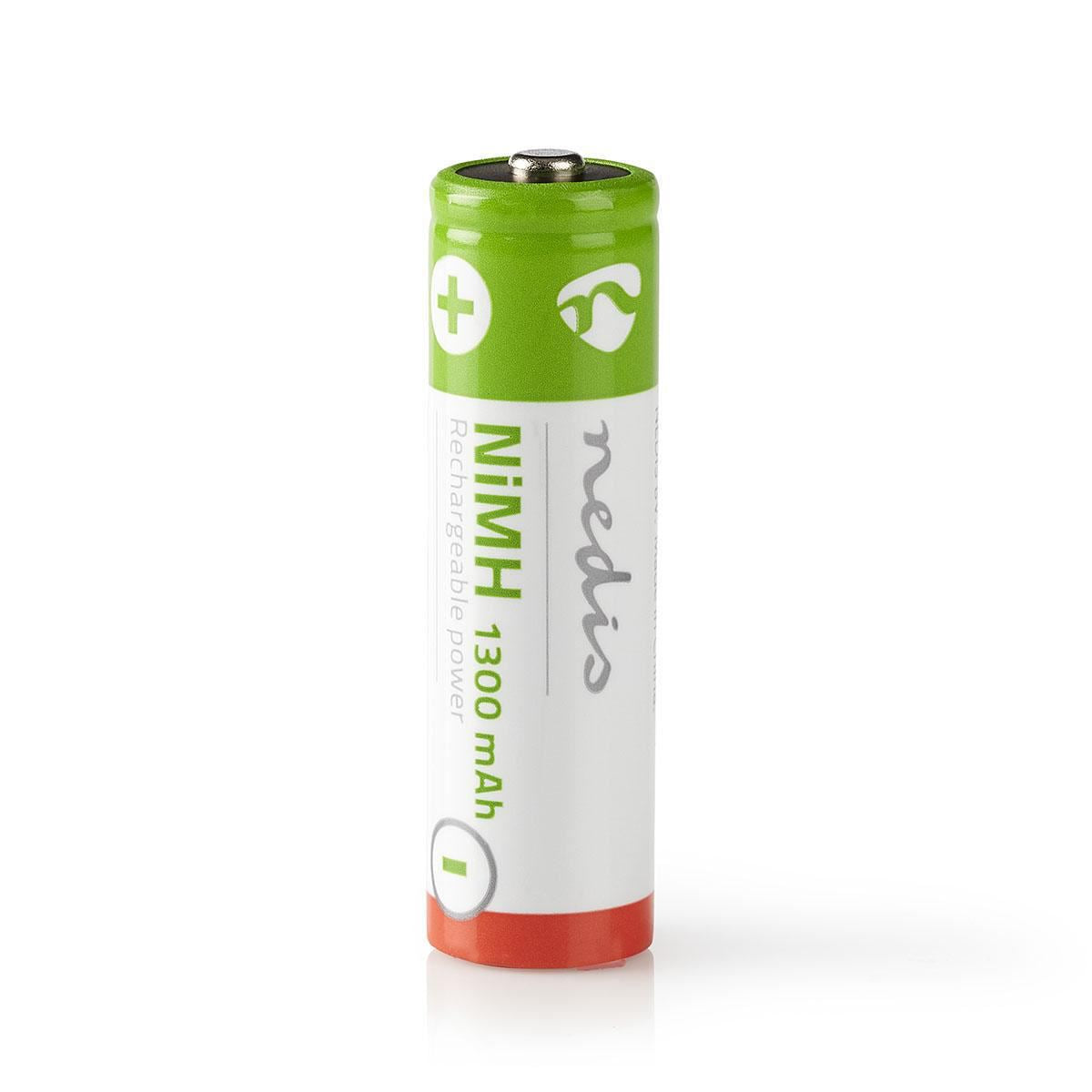 Nedis AA Rechargeable NiMH Battery | 1.2 V DC | 1300 mAh | 4-Pack