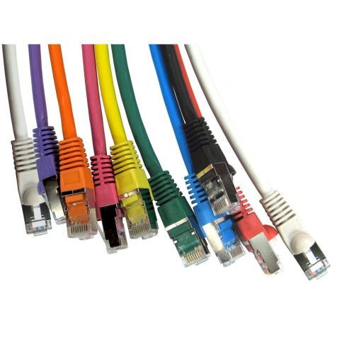 Ex-Pro CAT6a Network Cable | S/FTP| RJ45 Male | RJ45 Male | 2.00 m | Round | PVC | Black