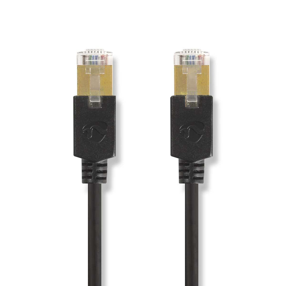 Nedis CAT6 Network Cable | RJ45 Male | RJ45 Male | F/UTP | 3.00 m | Round | LSZH / PVC | Anthracite | Window Box