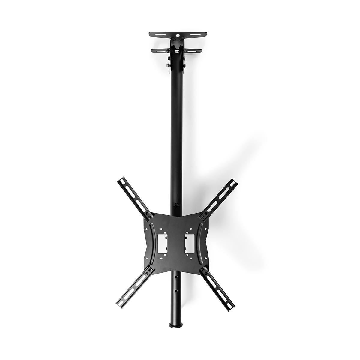 Nedis Full Motion TV Ceiling Mount | 26 - 42 " | Maximum supported screen weight: 20 kg | Tiltable | Rotatable | Minimum ceiling distance: 716 mm | Maximum ceiling distance: 1160 mm | 1 Pivot point(s) | Steel | Black