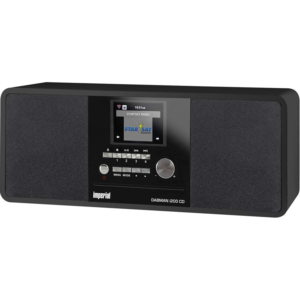 Imperial DABMAN i200 CD Multifunctional Radio DAB+ / FM / Internet / Bluetooth Black