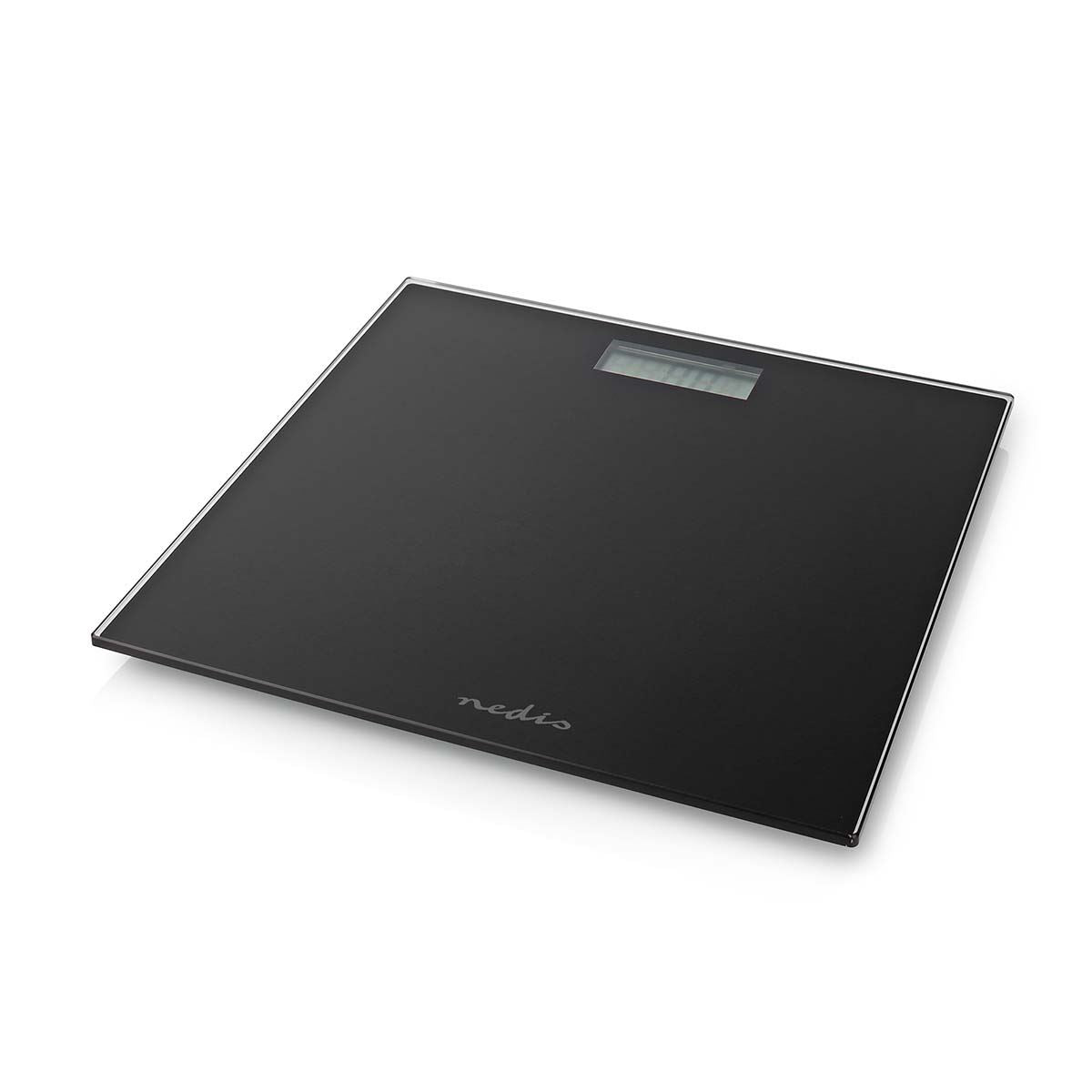 Nedis Personal Digital Weighing Scales, Tempered Glass | Max Weight 150 kg | Black