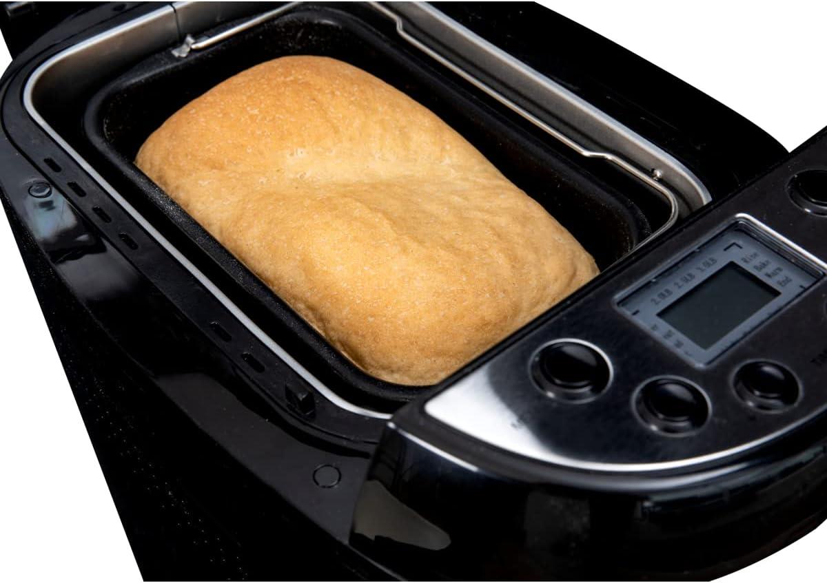 Gastronoma Kitchen Breadmaker 13 Hours Delay Start, 12 Set Auto Programs, Gluten-Free, Sourdough, Pasta, Bake, Cake, Sweet, Crust Settings