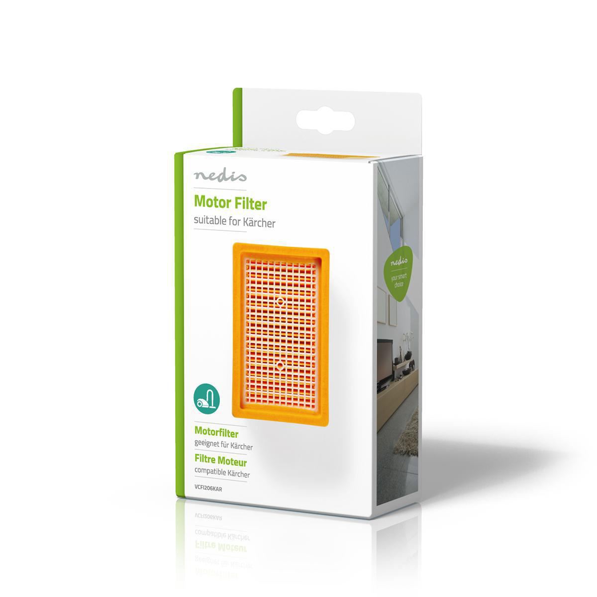 Nedis Vacuum Cleaner Motor Filter | Replacement for: Kärcher | WD 4/5/6 & MV 4/5/6