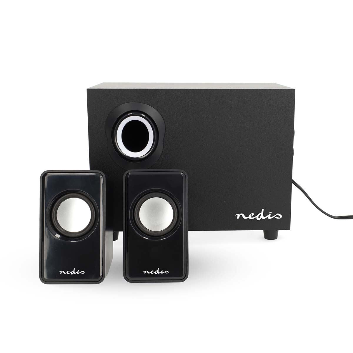 Nedis PC Speaker | 2.1 | 33 W | 3.5 mm Male | USB Powered | Volume control