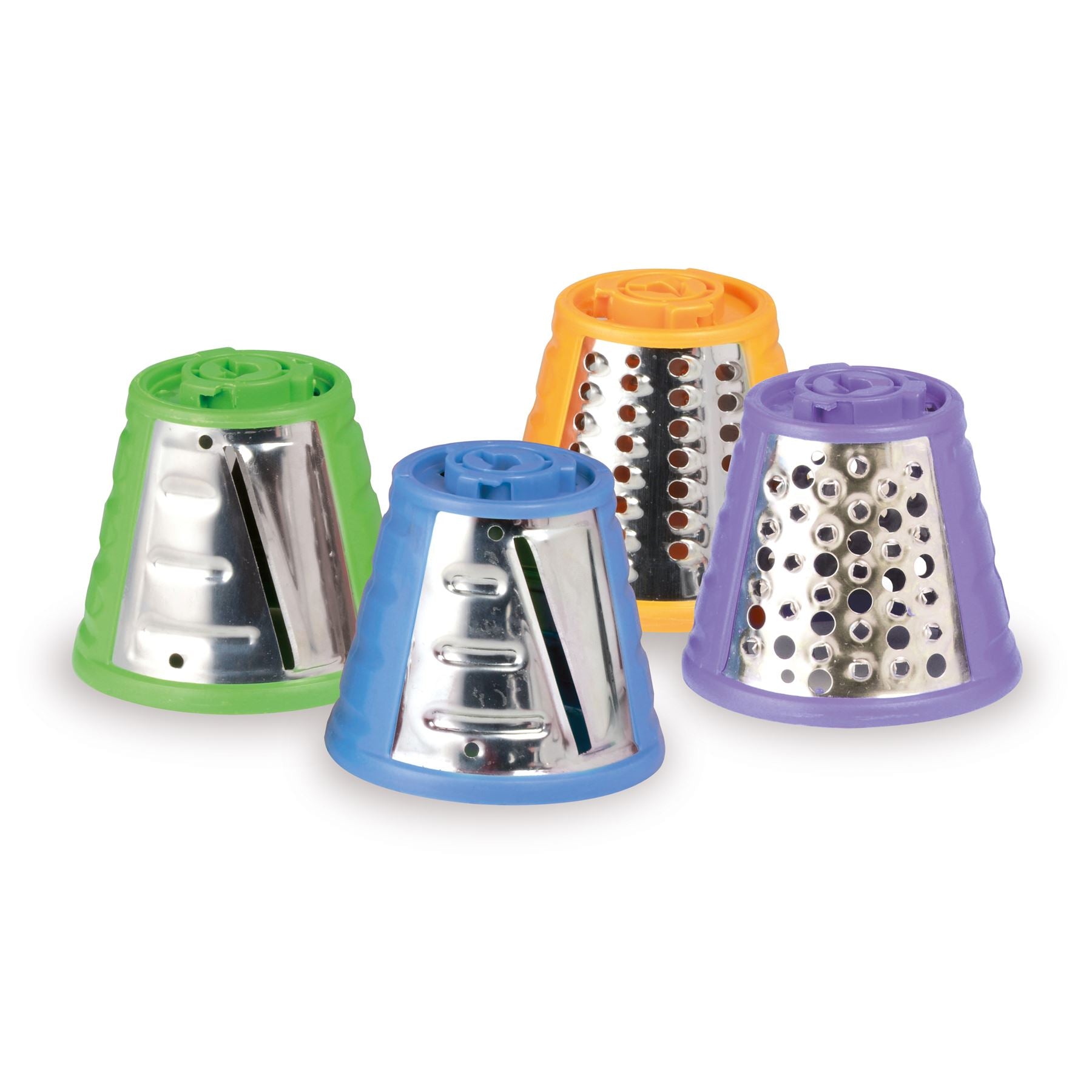 Trebs 5-in-1 Vegetable Slicer, Cutter, Grater, Shaver, Slushy Ice, Sorbet Ice Cream Maker - White