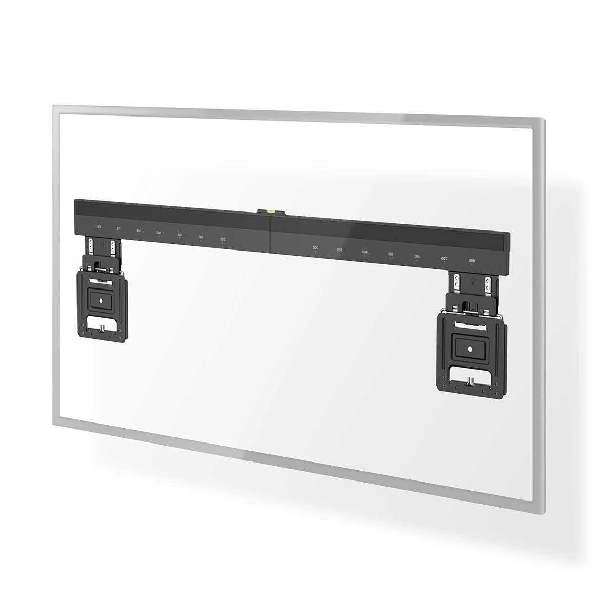 Nedis Fixed TV Wall Mount | 43 - 100 " | Maximum supported screen weight: 75 kg | Minimum wall distance: 9.50 mm | Steel | Black