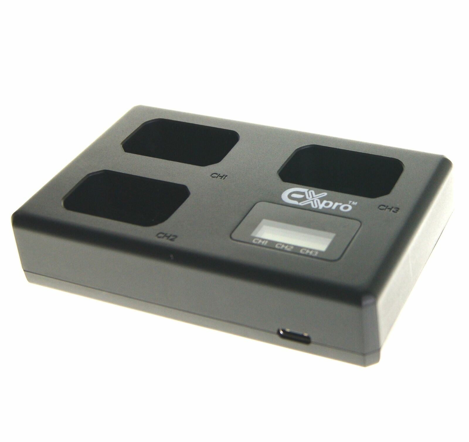 Ex-Pro Nikon EN-EL14, EN-EL14A MH-24, MH24 LCD TRIPPLE Go-Charge USB Charger