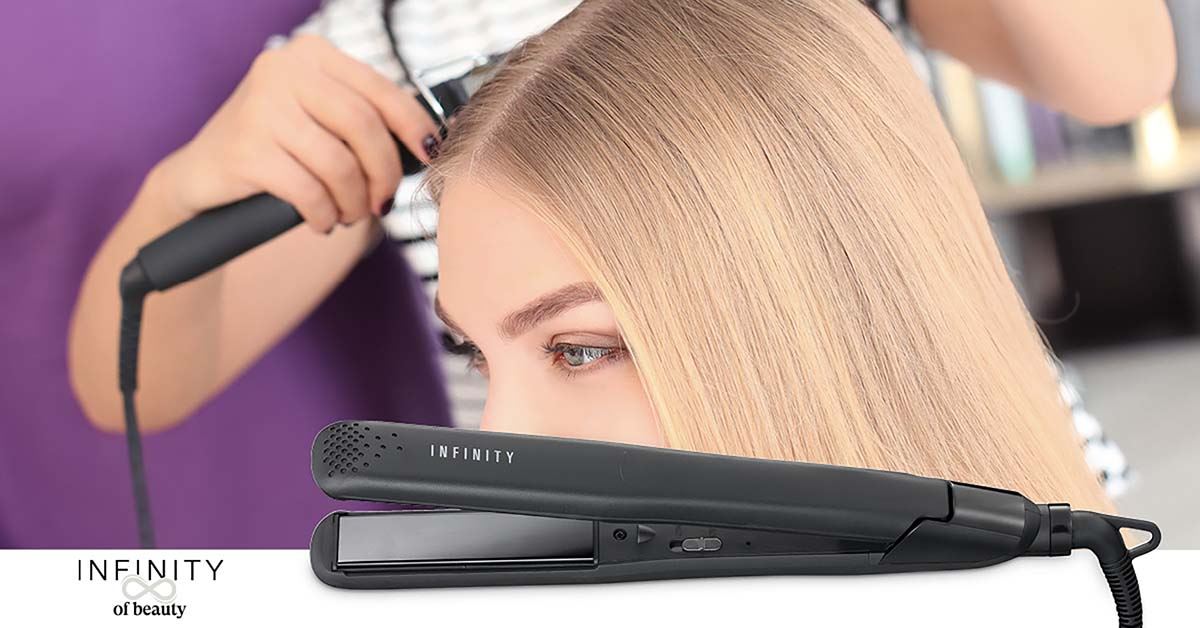 MELISSA Hair Straighteners for Women, Max 210℃ LED Ceramic-Coated 1.8m 360 ° Swivel Cord for Short Medium Long Hair