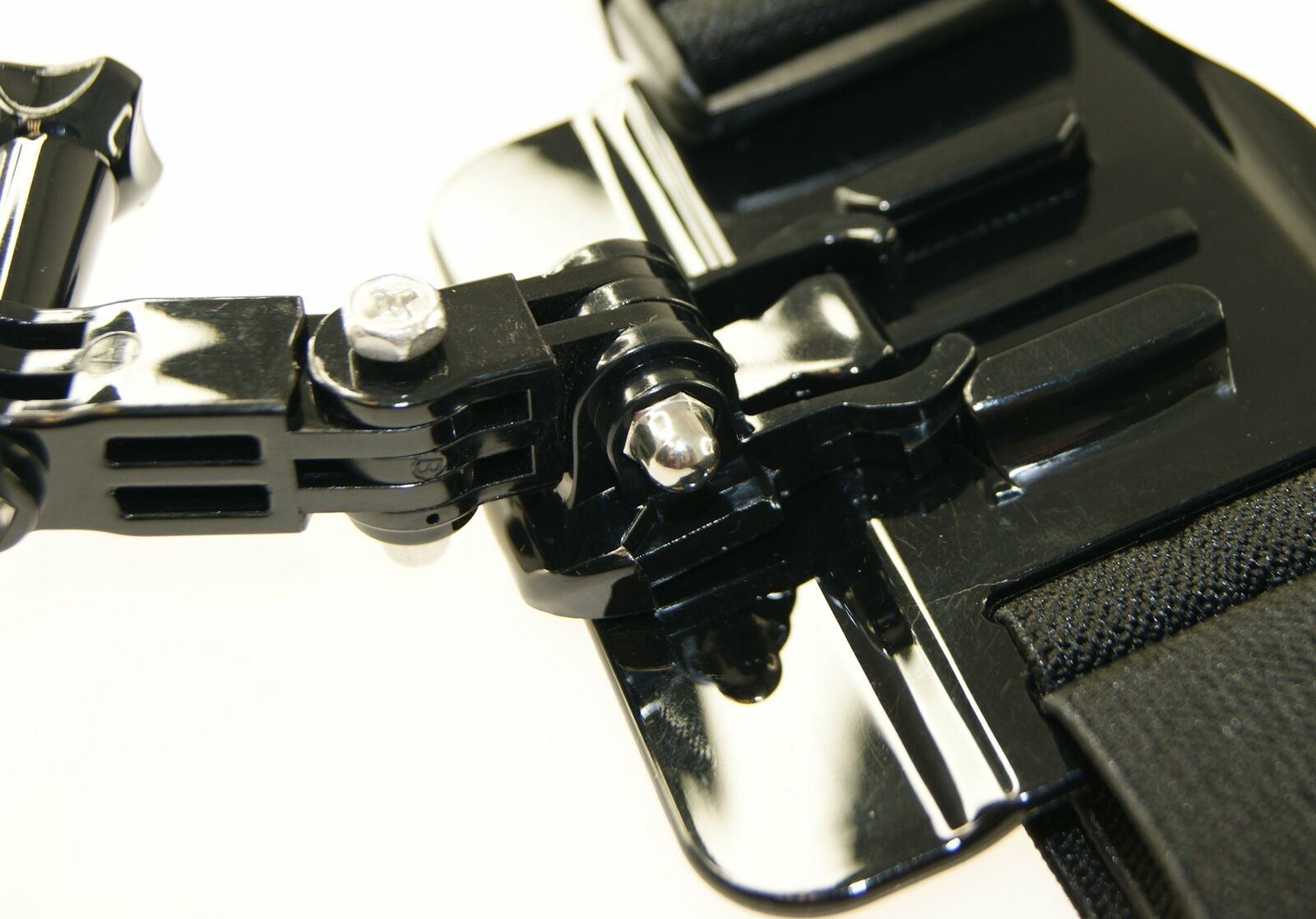 Ex-Pro Adjustable Chest Mount Harness with 3-Way Pivot Arm for Action Cameras / GoPro Housing