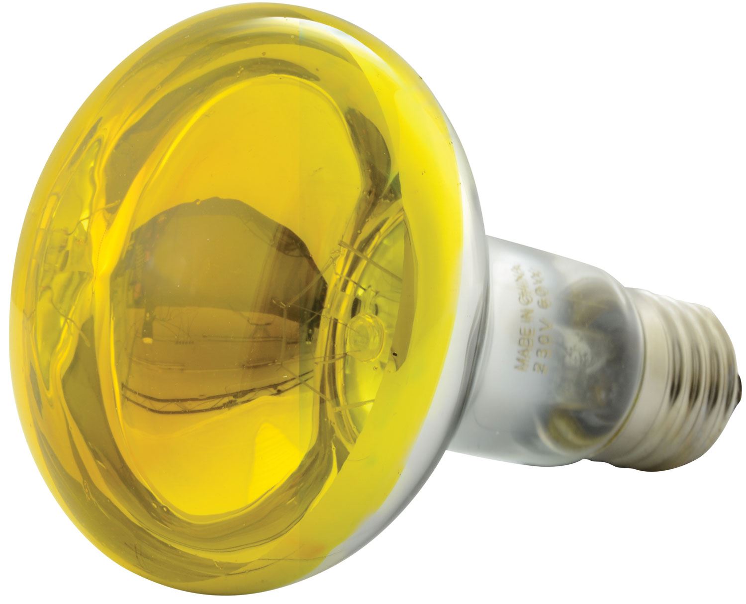 QXT R80 E27 Coloured Reflector Lamps - Yellow